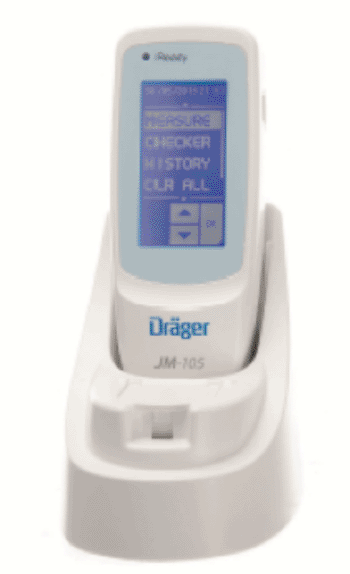 Image: The Dräger JM-105 jaundice meter measures newborns as young as 24 weeks gestational age noninvasively and stores up to 100 measurement results (Photo courtesy of Dräger, Drägerwerk AG & Co. KGaA).